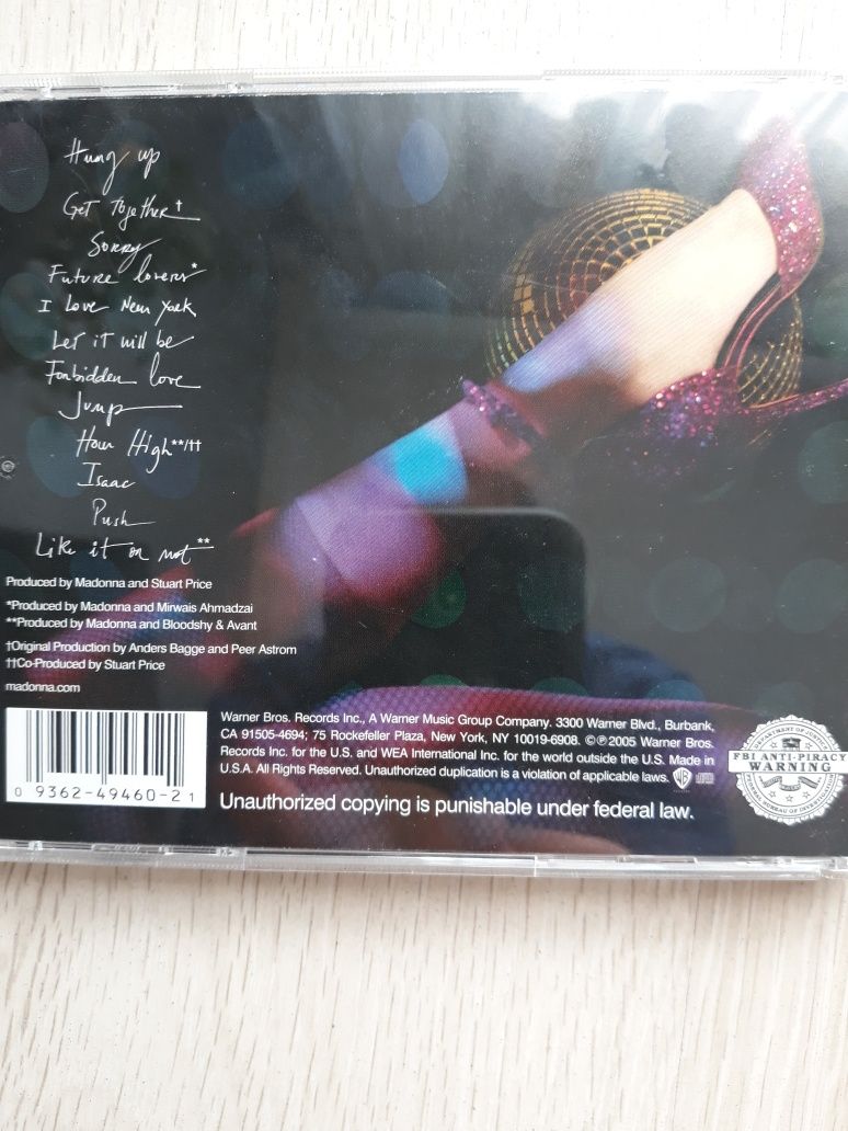 Płyta CD Madonny 'Confessions on  A dance floor' USA