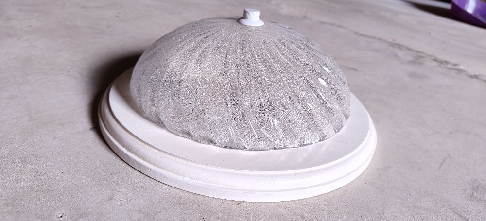 Lampa szklana sufitowa