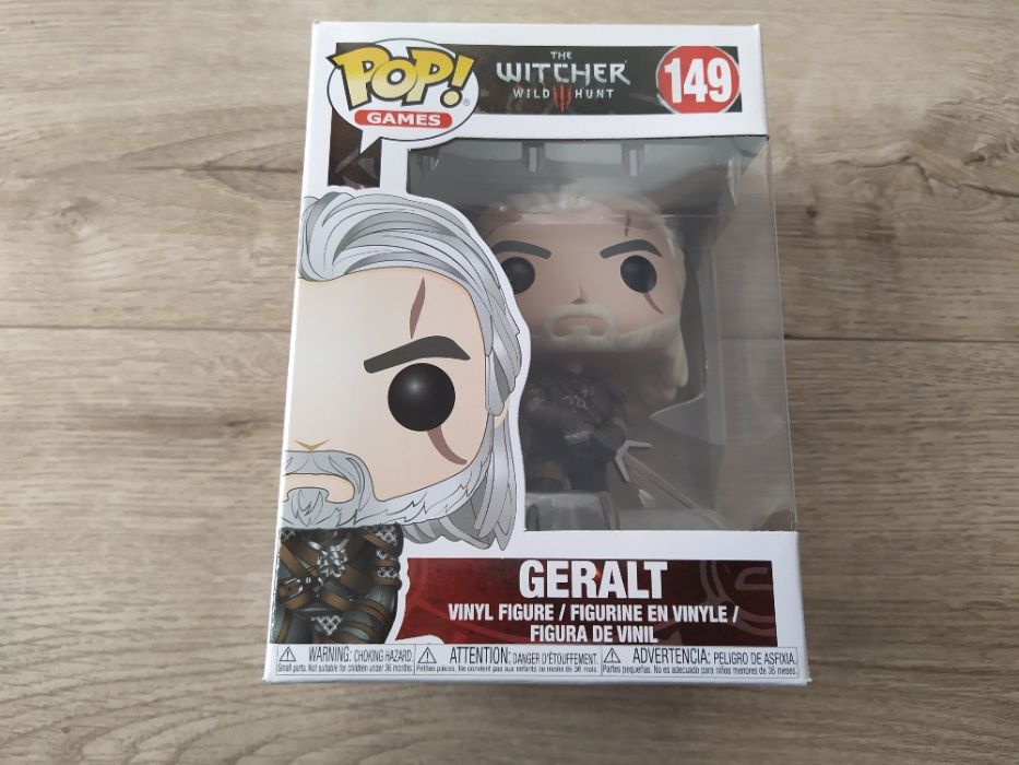 Figurka Funko Pop GERALT - 2018 - IDEALNA!