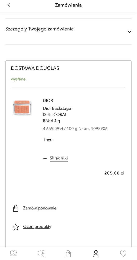 Dior Backstage Rosy Glow kolor 004 Coral