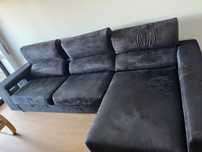 Sofá com chaise longue
