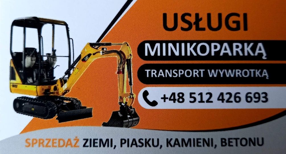 Usługi minikoparką odprowadzenie wody deszczowej Drenaż