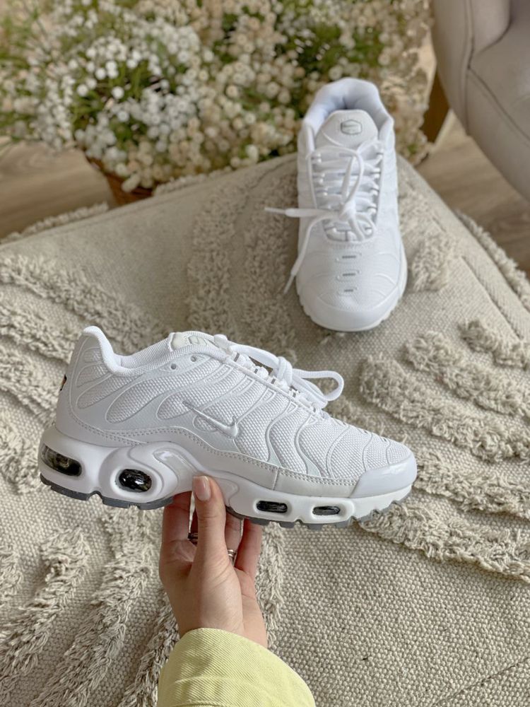 Кросівки чоловічі Nike Air Max TN Plus White Lux люкс