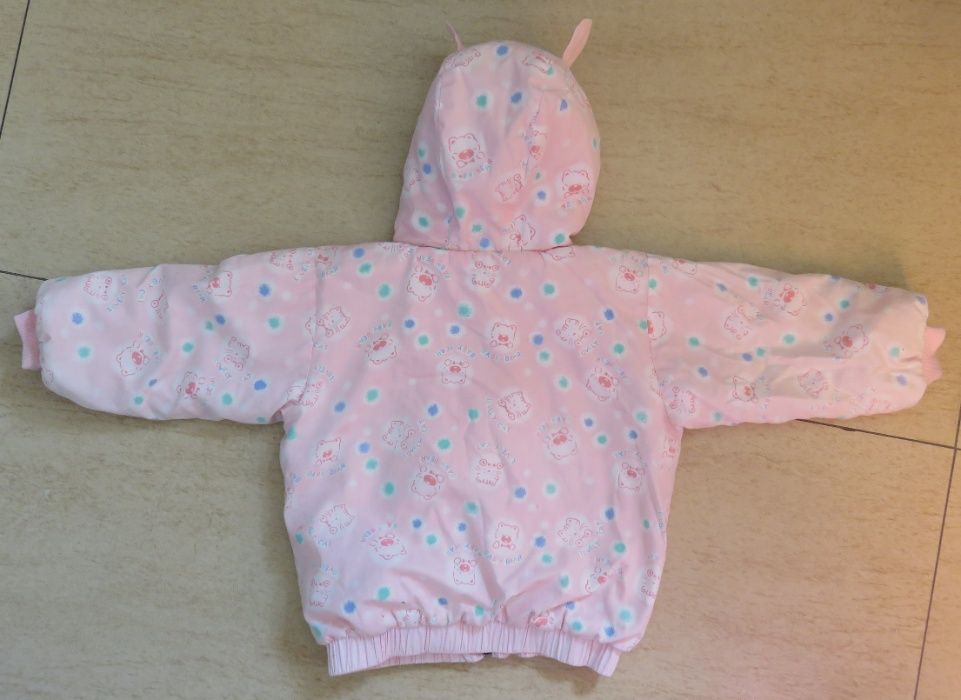 Kurtka_kurteczka dla dziewczynki 86cm, wiatrówka, przejściówka