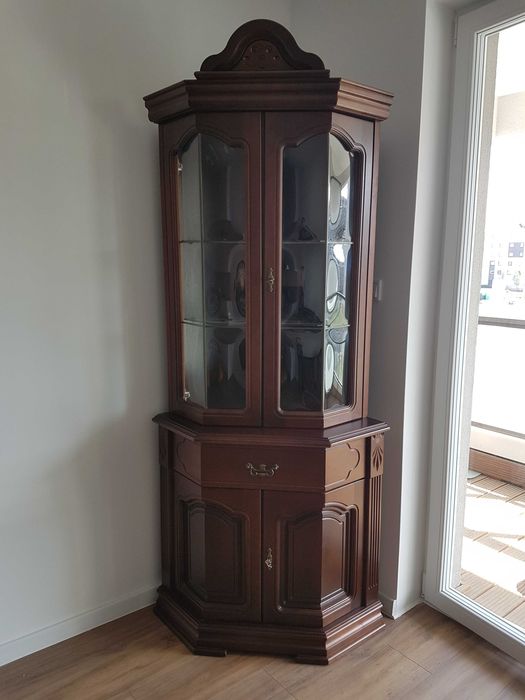 witryna narożna komoda kredens OFM lite drewno