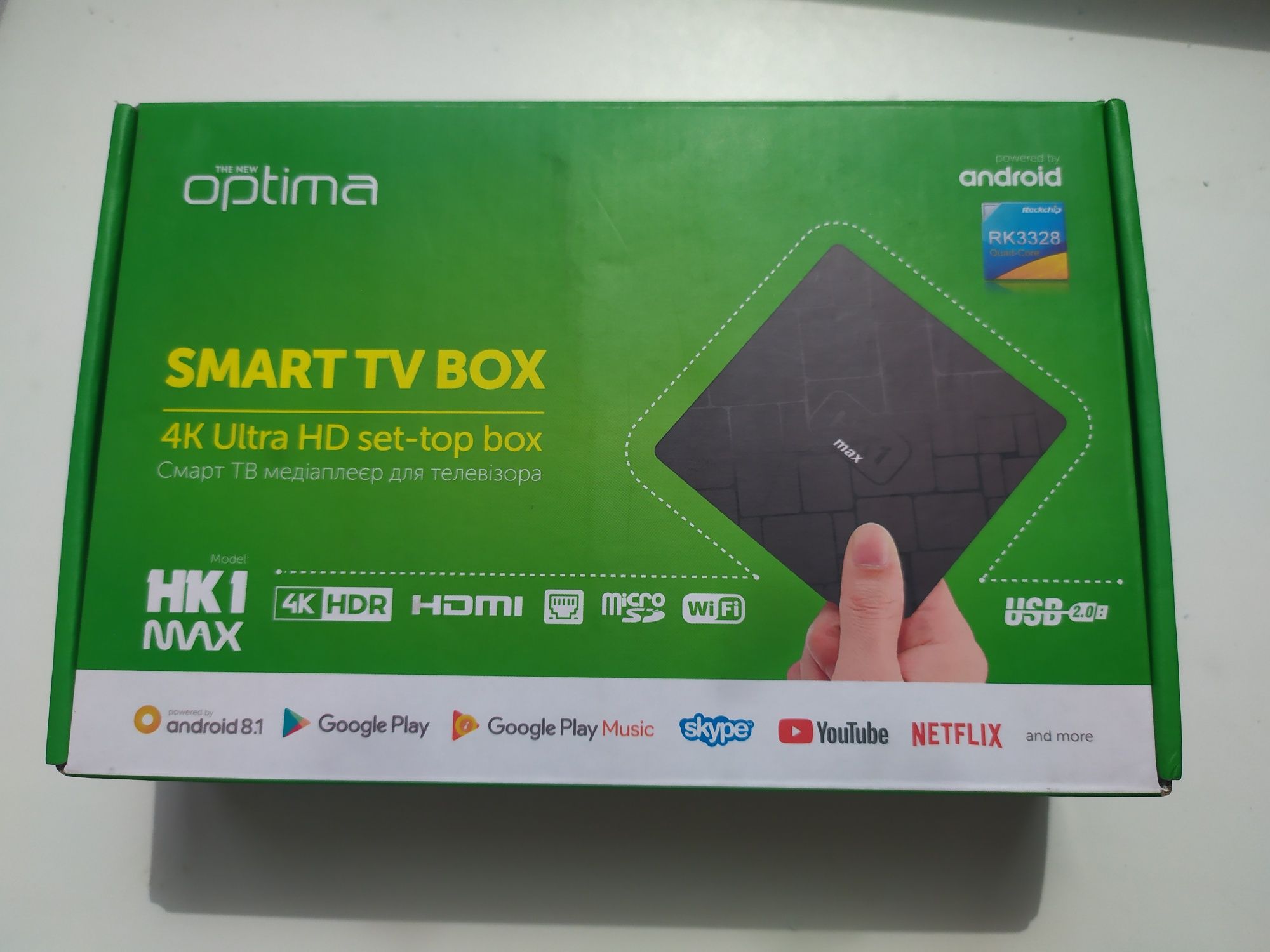 Смарт тв-приставка smart tv box nk1 max Wi-Fi Android