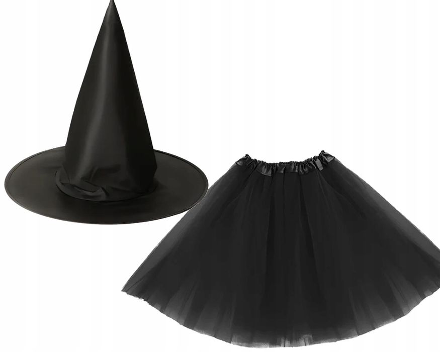 zestaw strój retro spódniczka opaska fifka przebran karnawał halloween