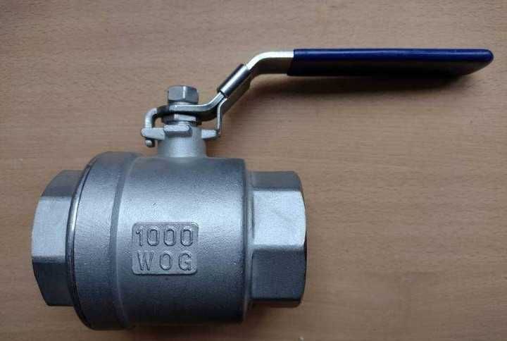 Zawór kulowy nierdzewny 2" MEGA