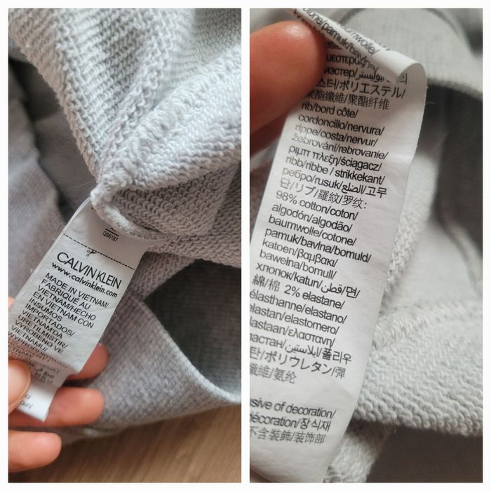 Bluza Calvin Klein damska oversize XS