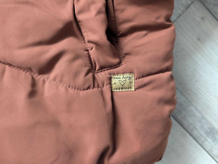 Nowa kurtka na zimę miś karmelowa rozm. 104 Zara