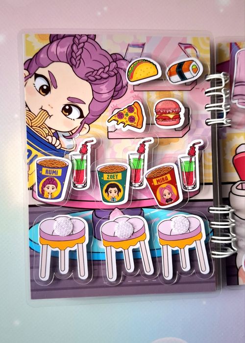 Альбом на липучках “K-Pop Demon Hunters”