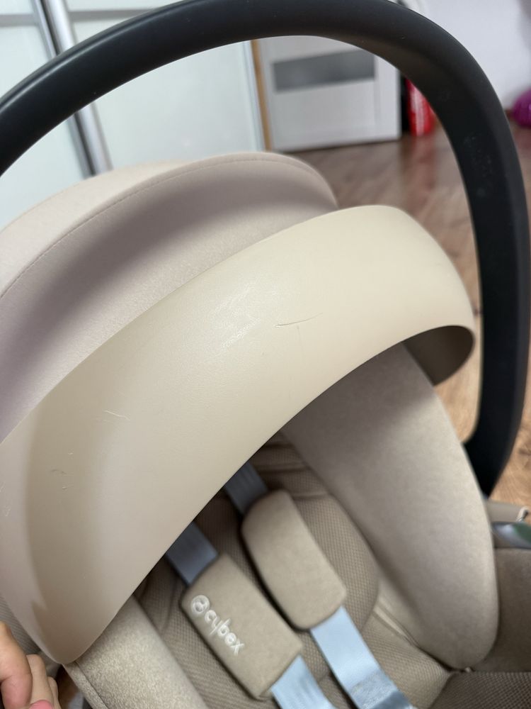 cybex cloud t i size cozy beige plus