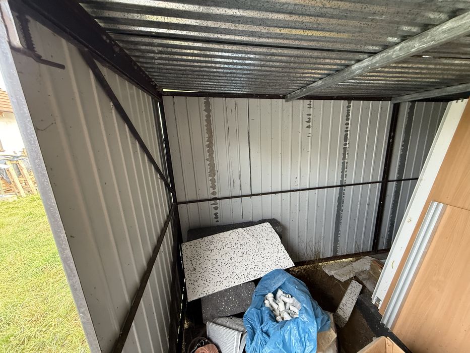 Garaż blaszak na budowę