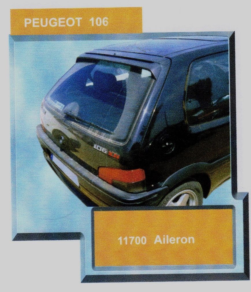 Ailerons Peugeot (novos)