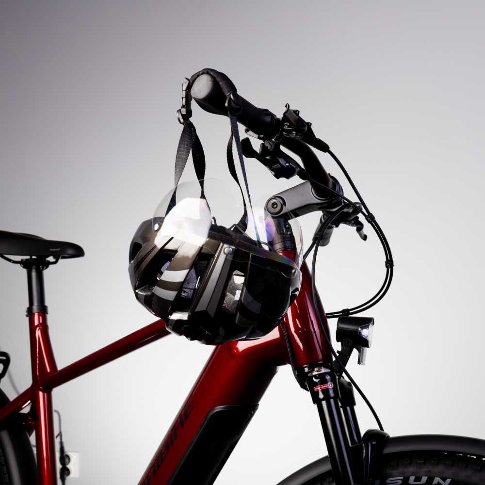 Kask rowerowy ROXAR SPEED ciemny (połysk) rozm.L (58-61cm)