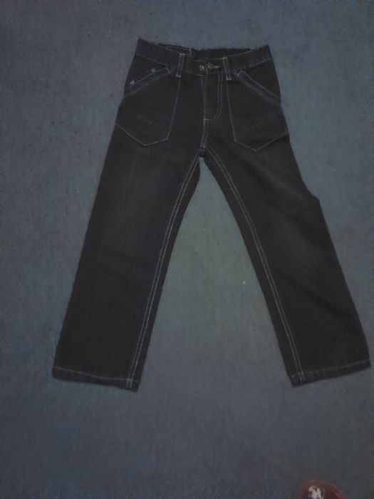 Spodenki jeansowe chlopiece nowe r. 116