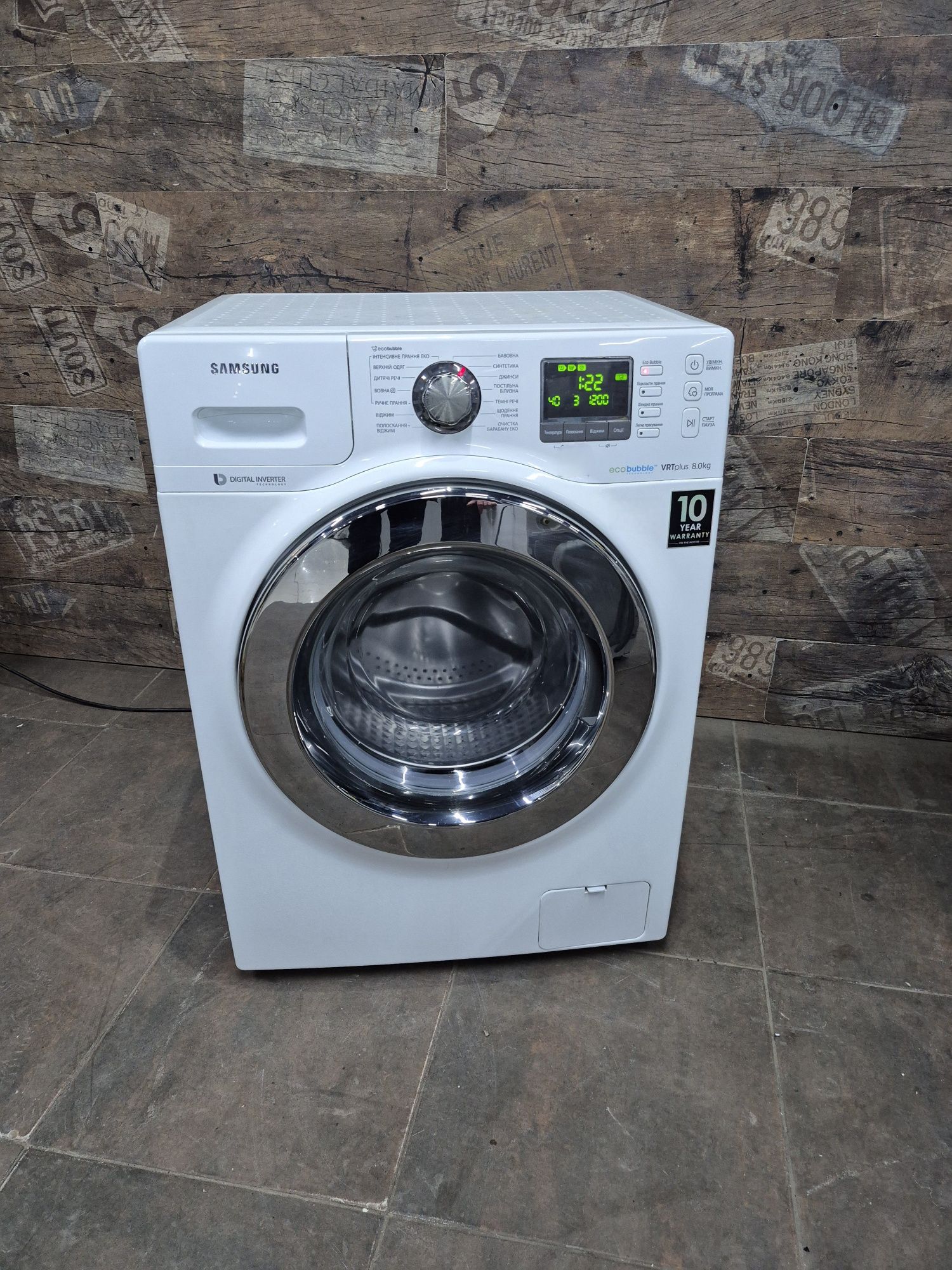 Пральна - стиральная машина Samsung  WFS7802 Digital Inverter