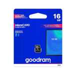 Karta pamięci micro SD GOODRAM 16GB CLASS 10 UHS-I do telefonu aparatu