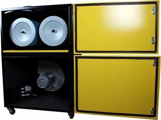Mocny Odciąg do dymów spawalniczych 3kw 3000m3/h z filtrami