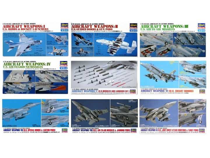 Kits 1/72 Aviões Americanos