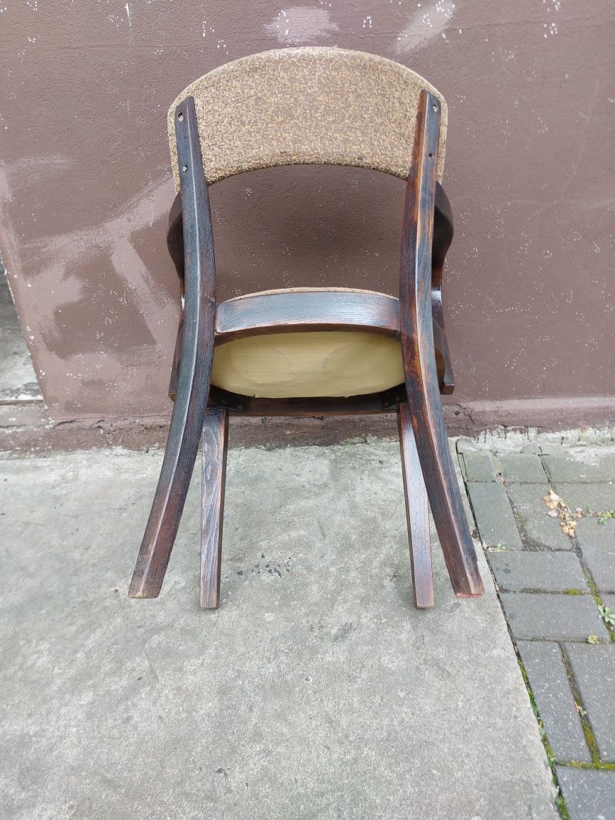 Krzesło fotel Thonet przedwojenne sygnatura WYSYŁKA