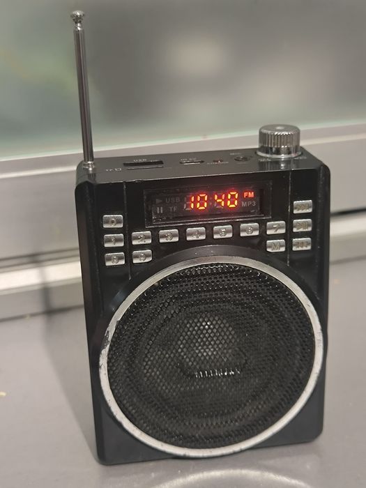 Приемник радио mp3 плеер громкоговоритель микрофон