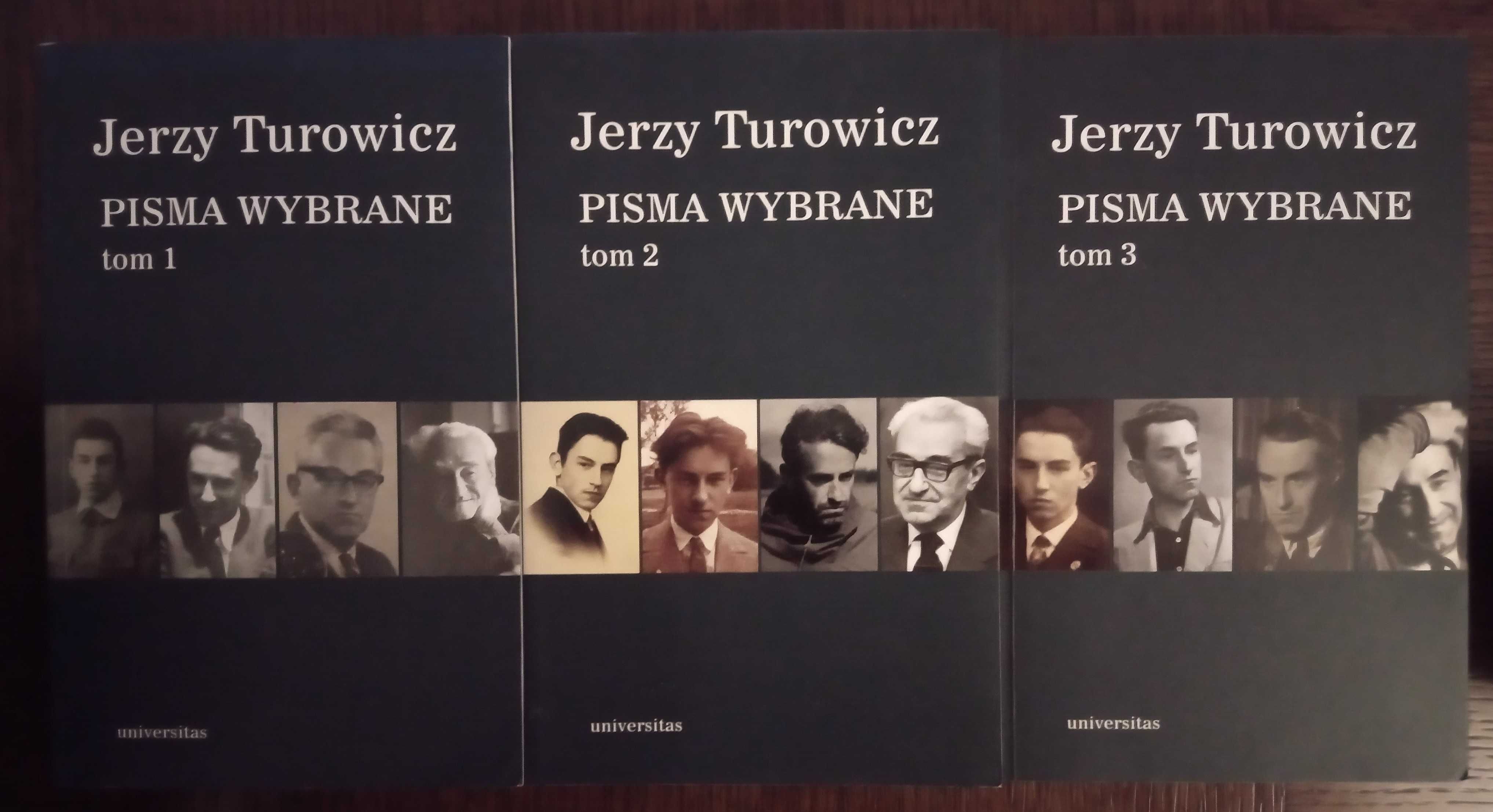 Jerzy Turowicz. Pisma wybrane tomy 1-3