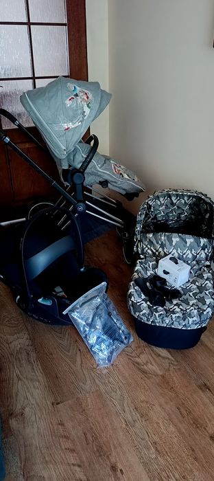 Cybex Priam 3.0 3w1 gondola spacerówka fotelik