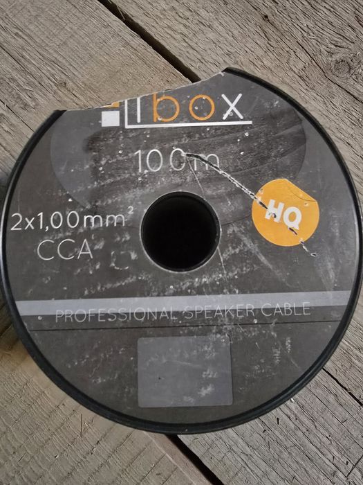 Kabel glosnikowy 2x1.00