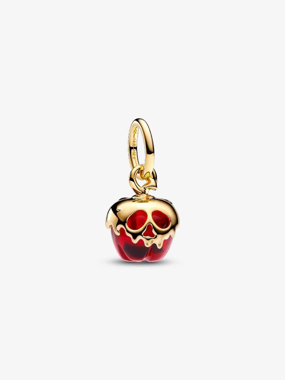 Pandora Charms-zawieszka Jabłko Złej Królowej Złoczyńcy Disneya