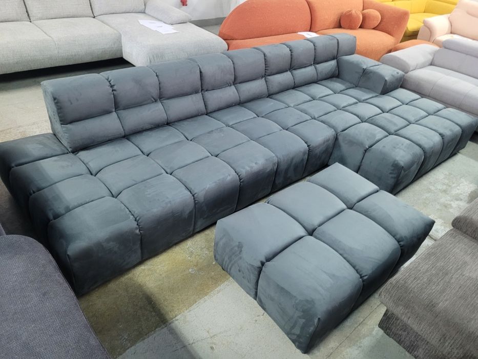 Nowy narożnik modułowy 350x160cm,  reg oparcia. WYPRZEDAŻ