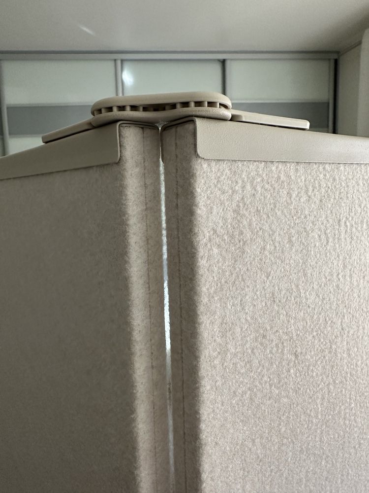 IKEA VARHAUG Ścianka działowa parawan beżowy 242x157 cm