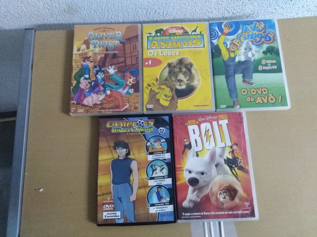 Dvds para crianças