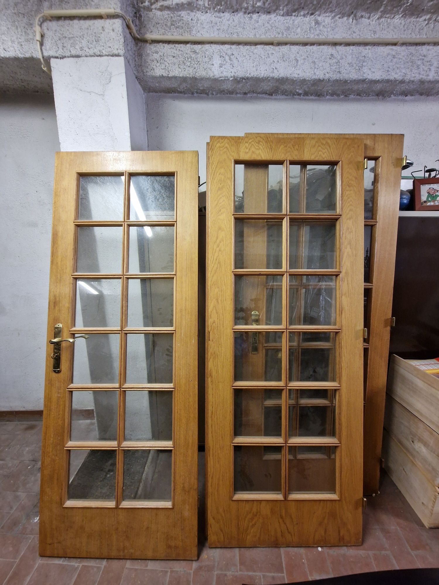 3 Portas em carvalho conjunto