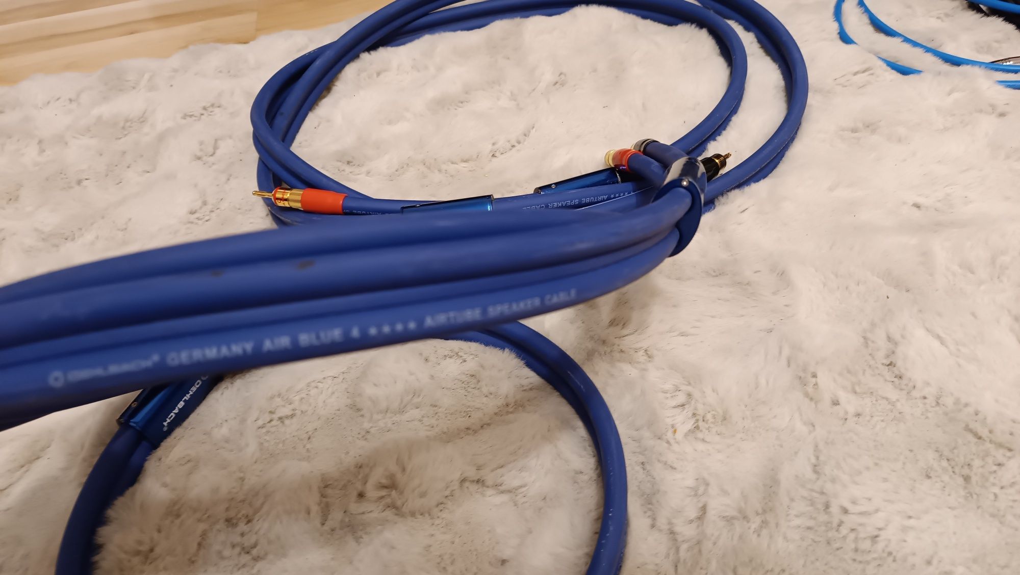Kable hi end Oehlbach Air Blue 4 srebro + miedź