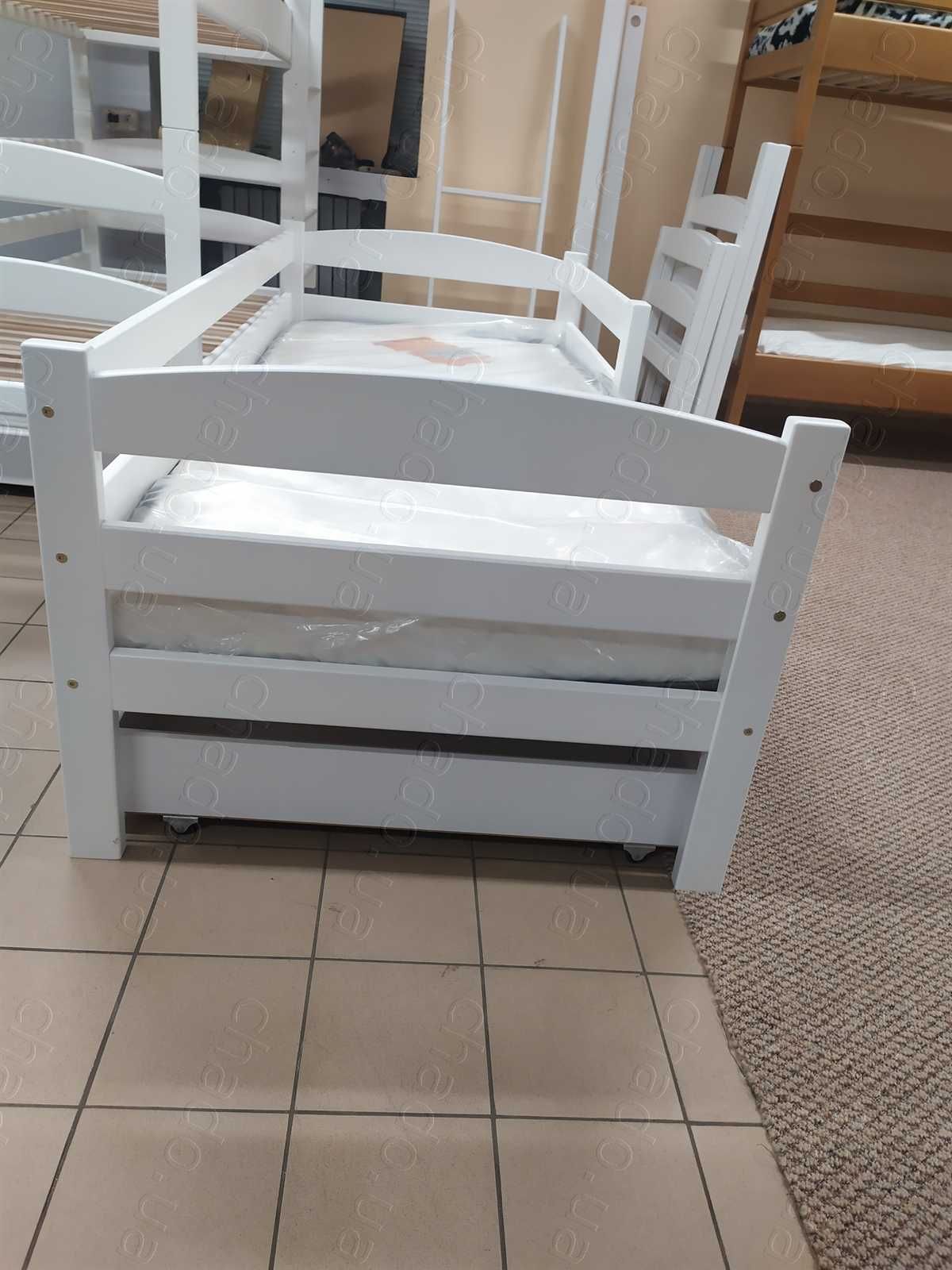 Кроватка с бортиком ! Кровать для ребенка / Дитяче Ліжко з дерева БУК.