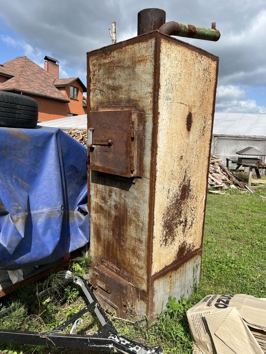 Продам котел дровʼяний висота 2м