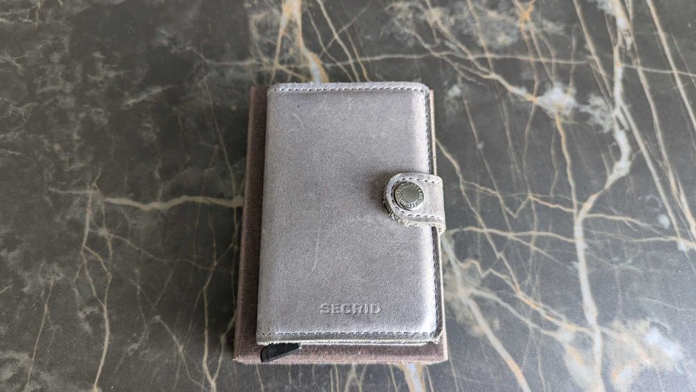 Carteira Secrid Miniwallet Vintage Grey