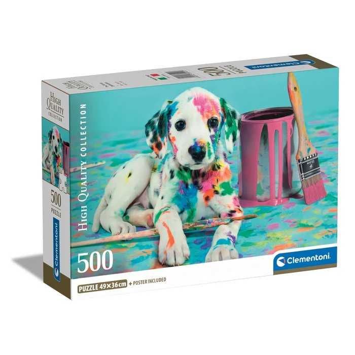 Puzzle Clementoni - The Funny Dalmatian - 500 elementów - nowe
