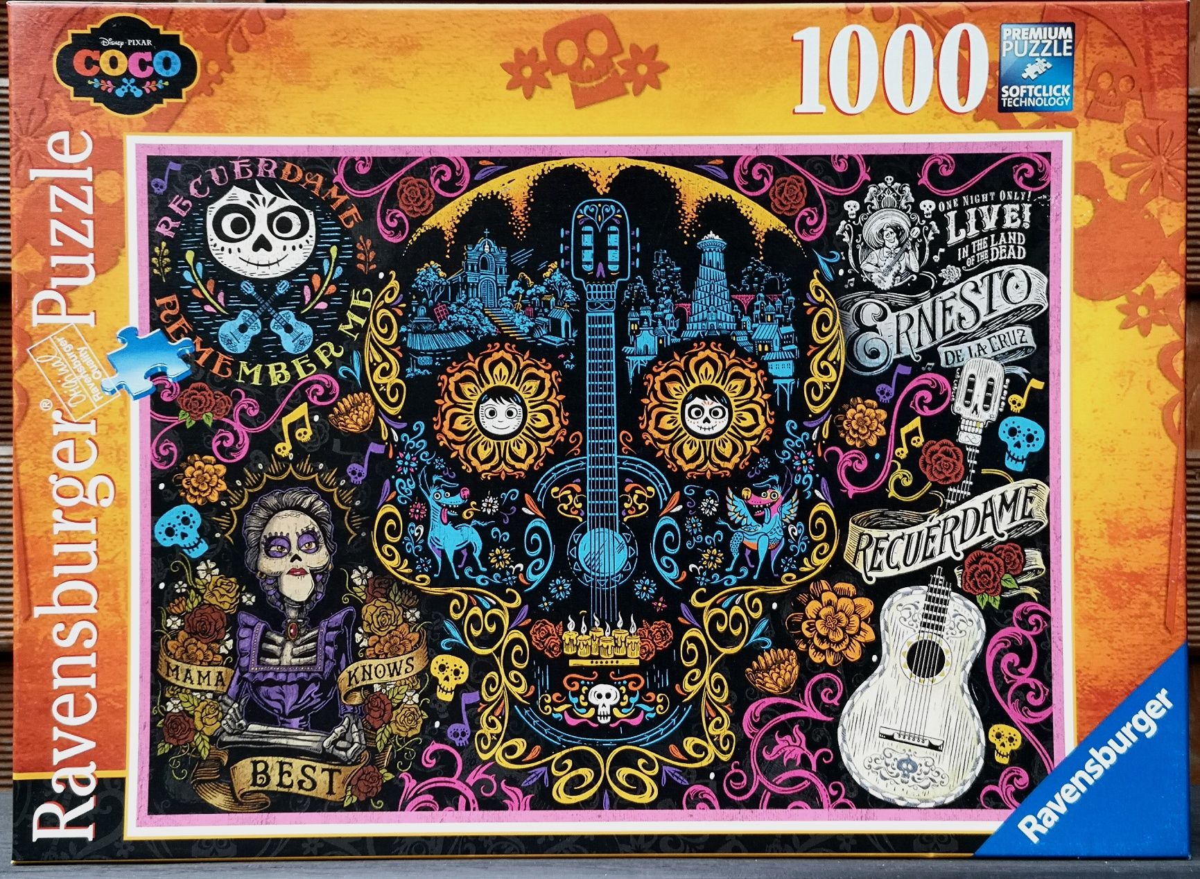 Puzzle 1000 Ravensburger Disney Pixar Coco Mama Knows Best