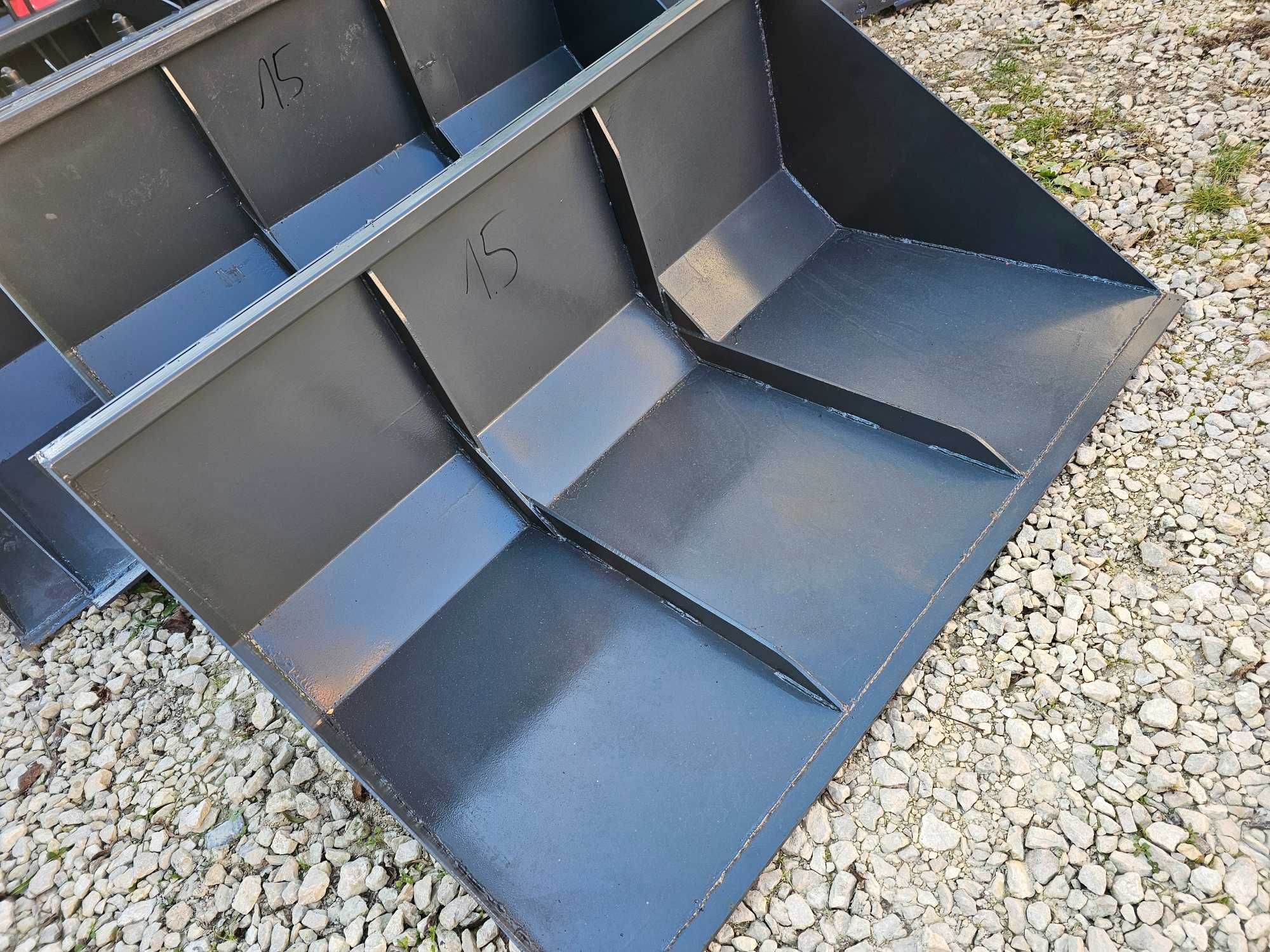 Łycha, łyżka do materiałów sypkich na tył ciągnika z KIPREM szufla