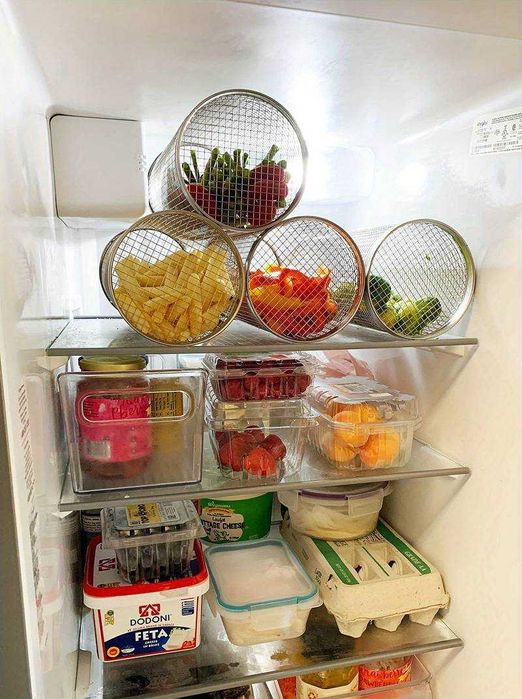 Grillowanie -duży koszyk, stal nierdzewna, grill ruszt okrągły bbq