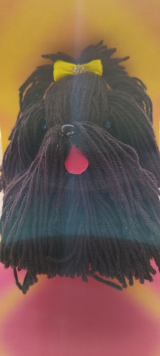 Собачки сделанные из ниток