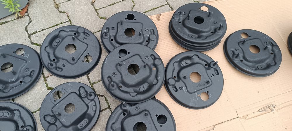 Fiat 126p tarcze kotwiczne oryginalne po regeneracji