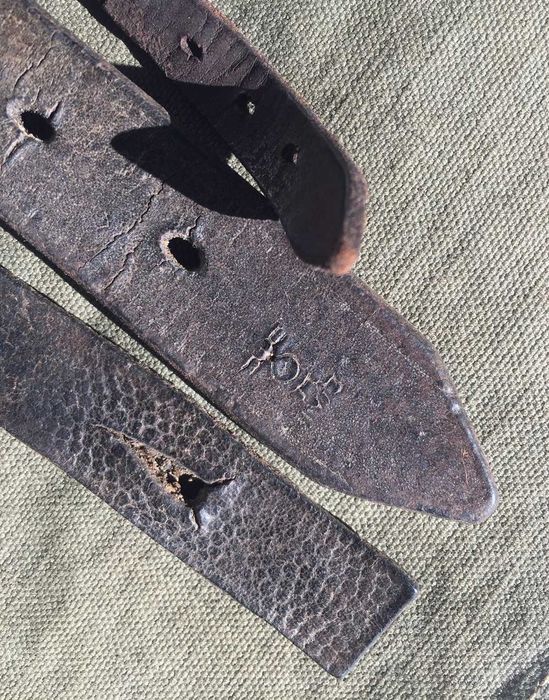 Paski Wehrmacht, LW, Kriegsmarine - ładownica, plecak, inny - 3 szt.