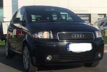 Audi A2 Audi A2 S line Plus Bose Navi full opcja czarny srodek Euro4 SCT