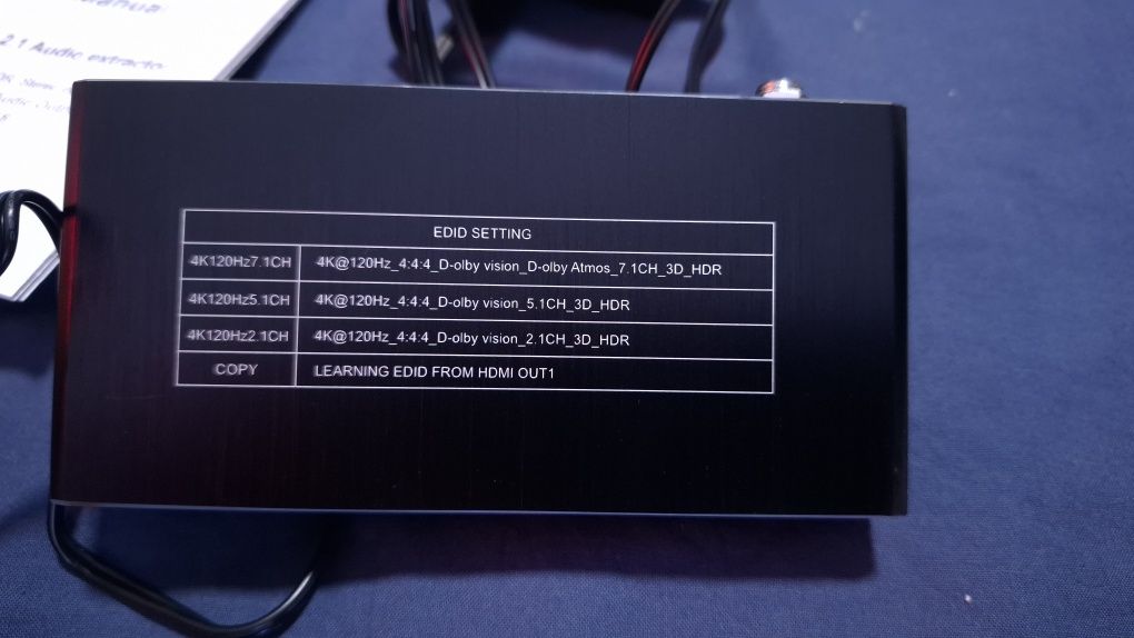 HDMI аудіо-екстрактор Ezcoo EZ-HAE118