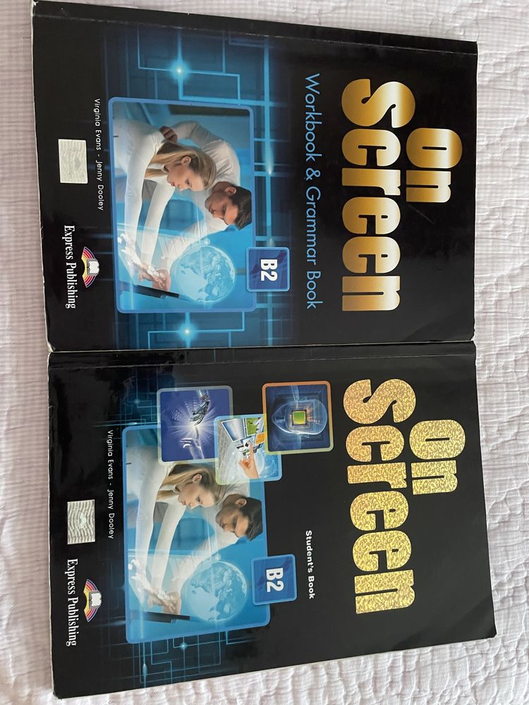 Manual e caderno de atividades Ingles B2 On screen