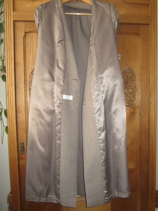 Płaszcz wiosenno-jesienny, angielski, 40 M, 42 L, wełna 60 %