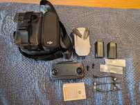 Mavic mini + 2 baterias + comando + mala dji